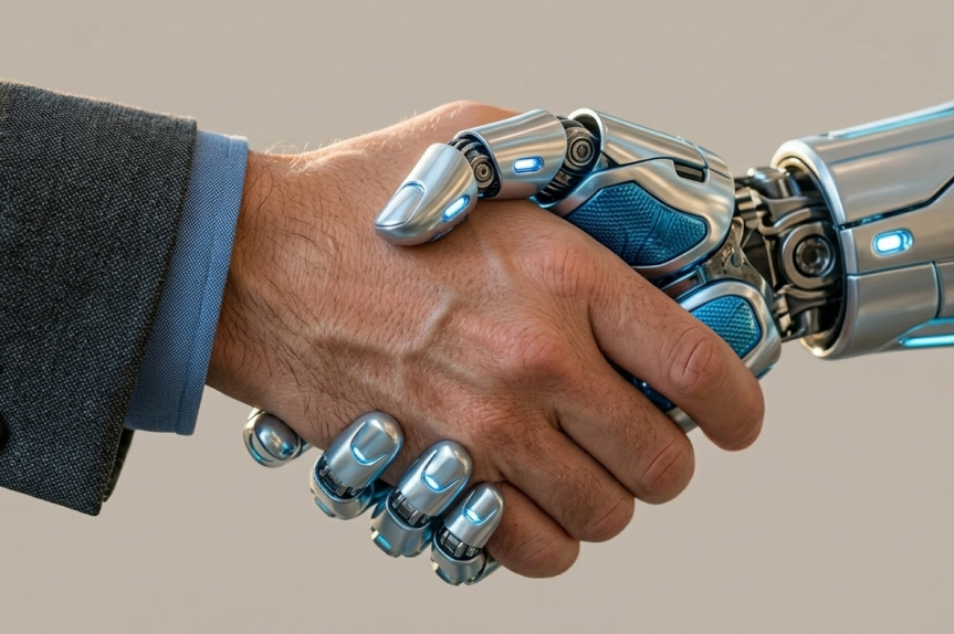 Human + AI